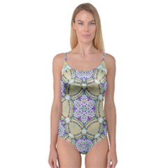 Ornament Kaleidoscope Camisole Leotard  by Pakrebo