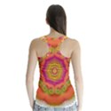 Pattern Colorful Abstract Racer Back Sports Top View2