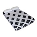 Black And White Tribal Fitted Sheet (Full/ Double Size) View2