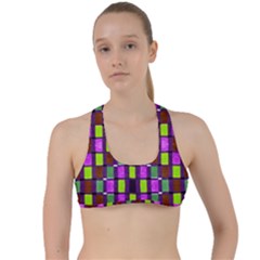 Shima Shima 2 Criss Cross Racerback Sports Bra by ArtworkByPatrick