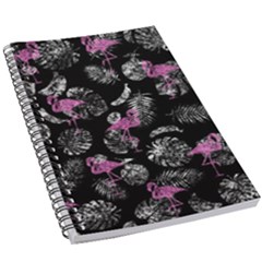 Flamingo Pattern 5 5  X 8 5  Notebook by Valentinaart