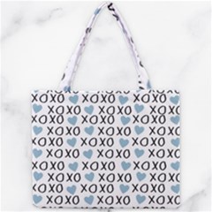 Xo Valentines Day Pattern Mini Tote Bag by Valentinaart