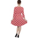 Red White Polka Dots Ruffle Dress View2