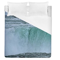 Niagara Falls Duvet Cover (queen Size) by Riverwoman