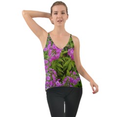 Stratford Garden Phlox Chiffon Cami by Riverwoman