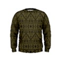 Exotic Gold Black Dream Kids  Sweatshirt View1