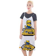 Cartoon Space Racer Galaxy Science Camis Fishtail Dress by Wegoenart