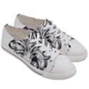 Animal Game Asset Call Invertebrate Women s Low Top Canvas Sneakers View3