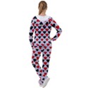 Red & White Hearts- Lilac Blue Women s Tracksuit View2