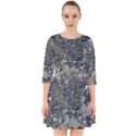 Grunge Camo Print Design Smock Dress View1