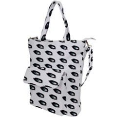 Eyes White Shoulder Tote Bag by snowwhitegirl