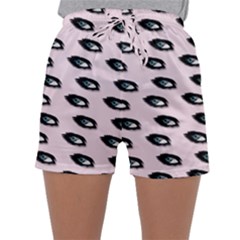 Eyes Pink Sleepwear Shorts by snowwhitegirl