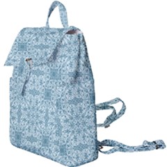 Ornamental Blue Buckle Everyday Backpack by snowwhitegirl