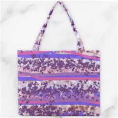 Abstract Pastel Pink Blue Mini Tote Bag by snowwhitegirl