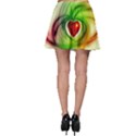 Heart Love Luck Abstract Skater Skirt View2