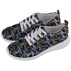 Comic Books Pattern Men s Lightweight Sports Shoes by snowwhitegirl