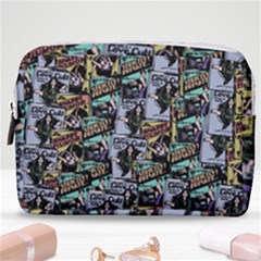 Comic Books Pattern Make Up Pouch (medium) by snowwhitegirl