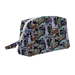 Comic Books Pattern Wristlet Pouch Bag (medium) by snowwhitegirl