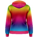 Neon Bright Rainbow Women s Pullover Hoodie View2