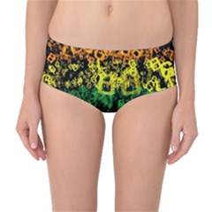 Lgbt Pride Rainbow Gay Lesbian Mid-waist Bikini Bottoms by Pakrebo