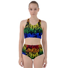 Lgbt Pride Rainbow Gay Lesbian Racer Back Bikini Set by Pakrebo