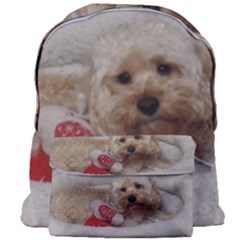 Cockapoo In Dog s Bed Giant Full Print Backpack by pauchesstore