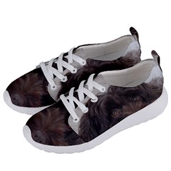 Laying In Dog Bed Women s Lightweight Sports Shoes by pauchesstore