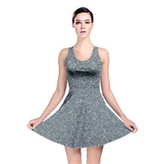 Silver Sparkle Reversible Skater Dress by retrotoomoderndesigns