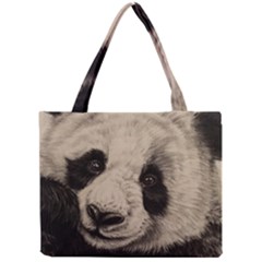 Giant Panda Mini Tote Bag by ArtByThree