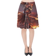 Fantasy Art Fire Heroes Heroes Of Might And Magic Heroes Of Might And Magic Vi Knights Magic Repost Velvet High Waist Skirt by Sudhe