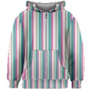 Candy Stripes 1 Kids  Zipper Hoodie Without Drawstring View1