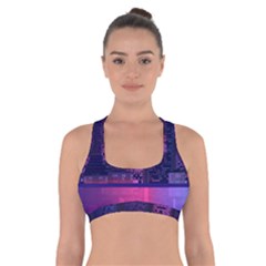 Architecture Home Skyscraper Cross Back Sports Bra by Sudhe