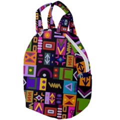 Abstract A Colorful Modern Illustration Travel Backpacks by Sudhe