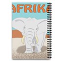 Africa Elephant Animals Animal 5.5  x 8.5  Notebook View2