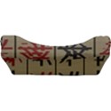 Ancient Chinese Secrets Characters Car Seat Velour Cushion  View3