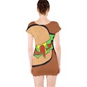 Burger Double Short Sleeve Bodycon Dress View2