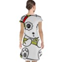 Panda China Chinese Furry Cap Sleeve Nightdress View2