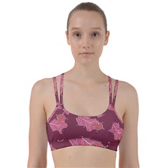 Plumelet Pen Ethnic Elegant Hippie Line Them Up Sports Bra by Sudhe