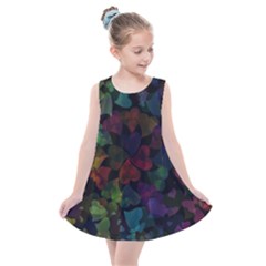 Falling Hearts  Kids  Summer Dress by LoolyElzayat