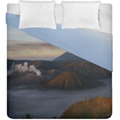 Sunrise Mount Bromo Tengger Semeru National Park  Indonesia Duvet Cover Double Side (king Size) by Sudhe