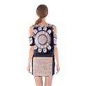 Vintage Payphone Shoulder Cutout One Piece Dress View2