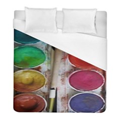 Paint Box Duvet Cover (full/ Double Size) by Sudhe