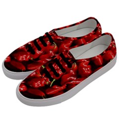 Red Chili Men s Classic Low Top Sneakers by Sudhe