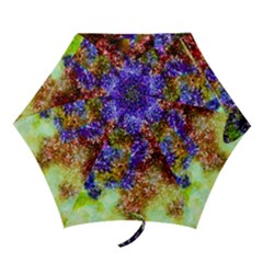 Splashes Of Color Background Mini Folding Umbrellas by Sudhe