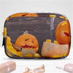 Old Crumpled Pumpkin Make Up Pouch (small) by rsooll