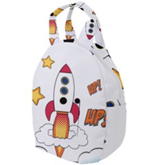 Rocket Cartoon Travel Backpacks by Sudhe