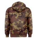 Camo Dark Brown Men s Pullover Hoodie View2