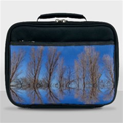 Background Mirror Reflection Lunch Bag by Pakrebo