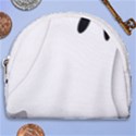 Ghost Boo Halloween Spooky Haunted Horseshoe Style Canvas Pouch View1