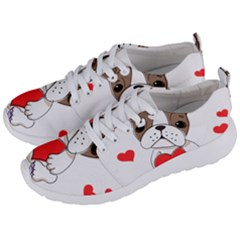 Animation Dog Cute Animate Comic Men s Lightweight Sports Shoes by Sudhe